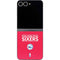 NBA Philadelphia 76ers Standard - Red Galaxy Z Flip6 Skin