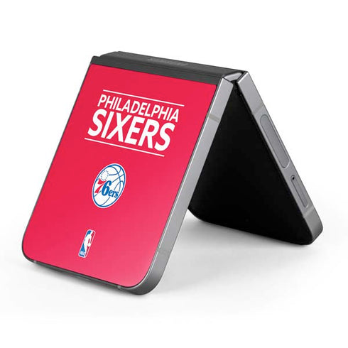 NBA Philadelphia 76ers Standard - Red Galaxy Z Flip6 Skin