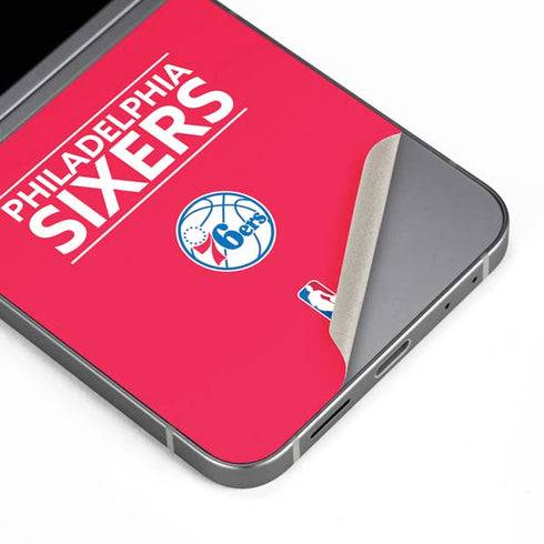NBA Philadelphia 76ers Standard - Red Galaxy Z Flip6 Skin