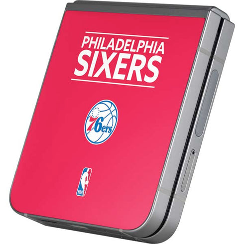NBA Philadelphia 76ers Standard - Red Galaxy Z Flip6 Skin