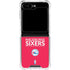 NBA Philadelphia 76ers Standard - Red Galaxy Z Flip6 Clear Case