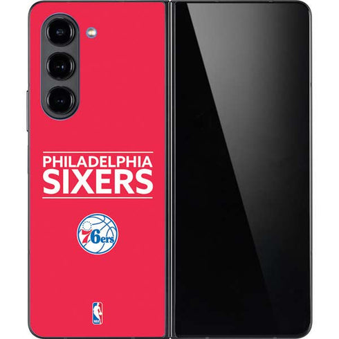 NBA Philadelphia 76ers Standard - Red Galaxy Z Fold5 5G Skin