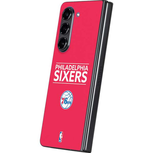 NBA Philadelphia 76ers Standard - Red Galaxy Z Fold5 5G Skin
