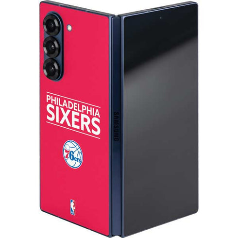 NBA Philadelphia 76ers Standard - Red Galaxy Z Fold6 Skin