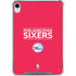 NBA Philadelphia 76ers Standard - Red iPad 11th Gen (2025) Clear Case