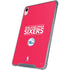 NBA Philadelphia 76ers Standard - Red iPad 11th Gen (2025) Clear Case