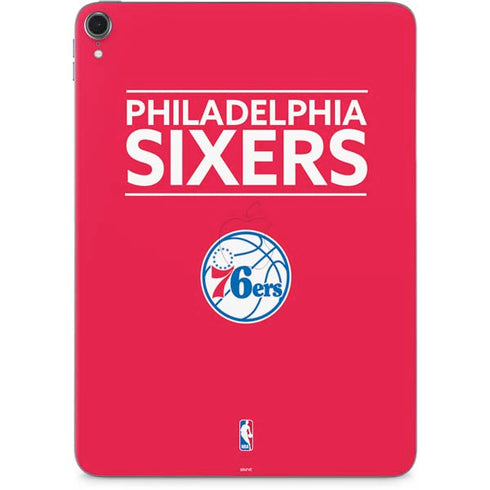 NBA Philadelphia 76ers Standard - Red Apple iPad Pro Skin