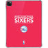 NBA Philadelphia 76ers Standard - Red iPad Pro 11in (2024) Clear Case