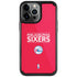 NBA Philadelphia 76ers Standard - Red iPhone Cases