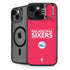NBA Philadelphia 76ers Standard - Red iPhone 15 Kickstand Case