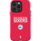 NBA Philadelphia 76ers Standard - Red iPhone 15 Pro Impact Case