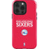 NBA Philadelphia 76ers Standard - Red iPhone 15 Pro Impact Case
