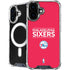 NBA Philadelphia 76ers Standard - Red iPhone 16 MagSafe Case