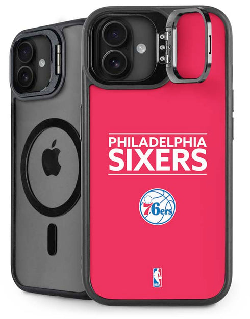 NBA Philadelphia 76ers Standard - Red iPhone 16 Plus Kickstand Case