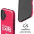 NBA Philadelphia 76ers Standard - Red iPhone 16 Plus Magsafe Impact Case