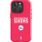 NBA Philadelphia 76ers Standard - Red iPhone 16 Pro Impact Case