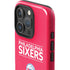 NBA Philadelphia 76ers Standard - Red iPhone 16 Pro Impact Case