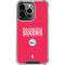 NBA Philadelphia 76ers Standard - Red iPhone 16 Pro Max Clear Case