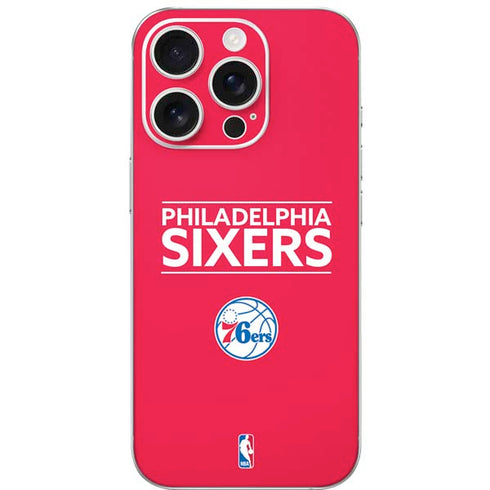 NBA Philadelphia 76ers Standard - Red iPhone 16 Pro Skin