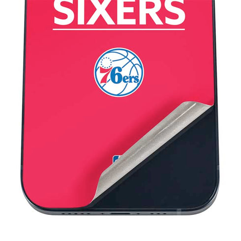 NBA Philadelphia 76ers Standard - Red iPhone 16 Skin