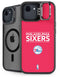 NBA Philadelphia 76ers Standard - Red iPhone 16e Kickstand Case