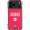 NBA Philadelphia 76ers Standard - Red iPhone 18 Pro Max Clear Case