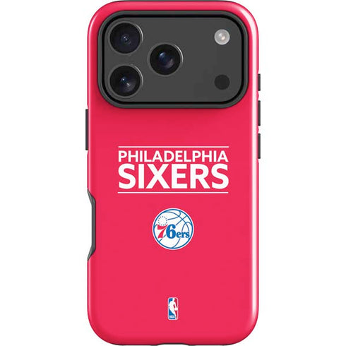 NBA Philadelphia 76ers Standard - Red iPhone 18 Pro Max Impact Case
