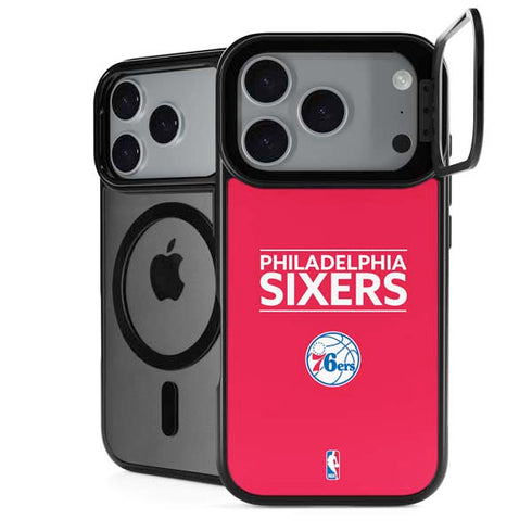 NBA Philadelphia 76ers Standard - Red iPhone 18 Pro Max Kickstand Case