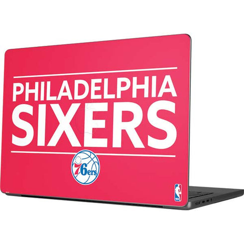 NBA Philadelphia 76ers Standard - Red Apple MacBook Pro 14-inch Skin