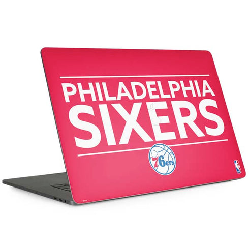 NBA Philadelphia 76ers Standard - Red MacBook Skins