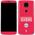 NBA Philadelphia 76ers Standard - Red Moto E5 Plus Skin