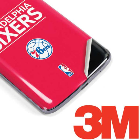 NBA Philadelphia 76ers Standard - Red Moto E5 Plus Skin
