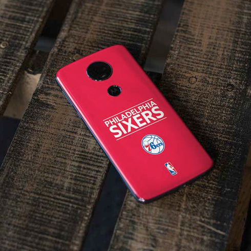 NBA Philadelphia 76ers Standard - Red Moto E5 Plus Skin