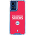 NBA Philadelphia 76ers Standard - Red Moto G Play 4G (2024) Clear Case