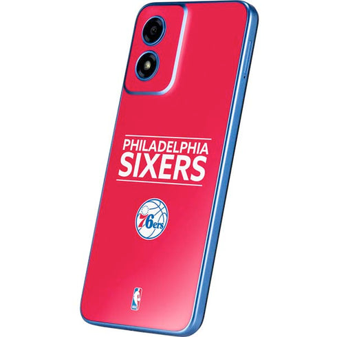 NBA Philadelphia 76ers Standard - Red Moto G Play 4G (2024) Skin
