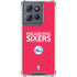 NBA Philadelphia 76ers Standard - Red Moto G Stylus 5G (2025) Clear Case