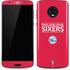 NBA Philadelphia 76ers Standard - Red Moto G6 Skin