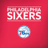NBA Philadelphia 76ers Standard - Red Moto G6 Skin