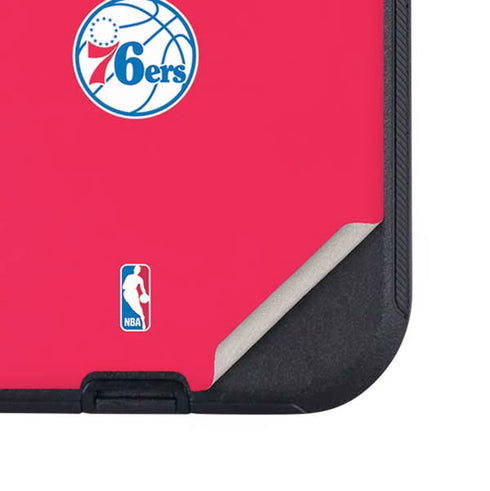 NBA Philadelphia 76ers Standard - Red Otterbox Defender iPhone Skin