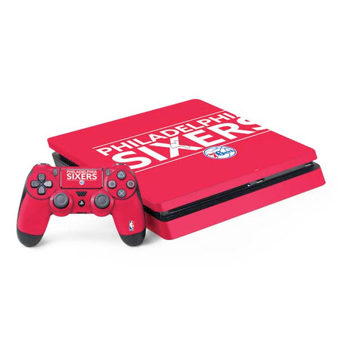 NBA Philadelphia 76ers Standard - Red PlayStation PS4 Skins
