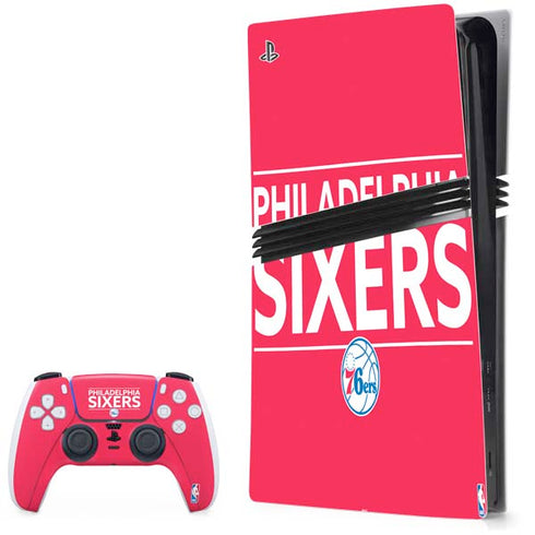 NBA Philadelphia 76ers Standard - Red PS5 Pro Bundle Skin