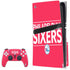 NBA Philadelphia 76ers Standard - Red PlayStation PS5 Skins