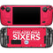 NBA Philadelphia 76ers Standard - Red Steam Deck Handheld Gaming Computer OLED Skin