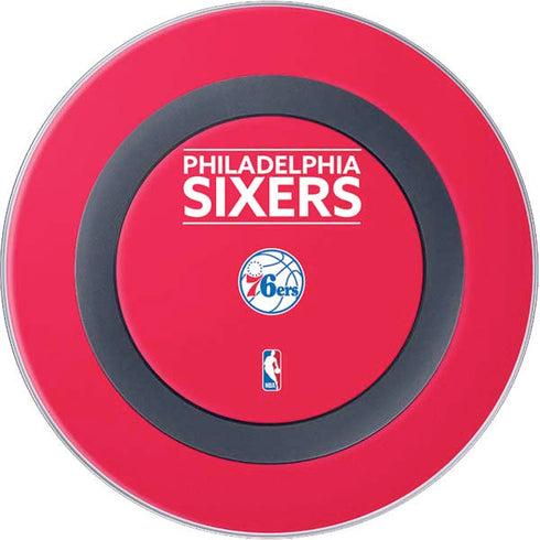 NBA Philadelphia 76ers Standard - Red Wireless Charger Skin