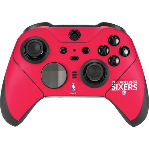NBA Philadelphia 76ers Standard - Red Xbox Elite Wireless Controller Series 2 Skin