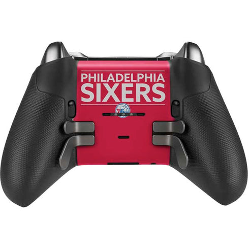 NBA Philadelphia 76ers Standard - Red Xbox Elite Wireless Controller Series 2 Skin