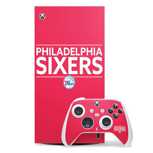 NBA Philadelphia 76ers Standard - Red Xbox Series X Skins