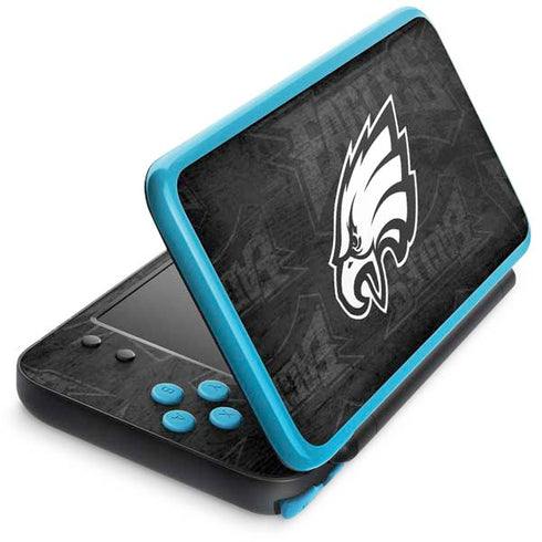 NFL Philadelphia Eagles Black & White Nintendo Skins