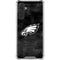 NFL Philadelphia Eagles Black & White Galaxy A17 Clear Case