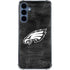 NFL Philadelphia Eagles Black & White Galaxy A35 5G Clear Case